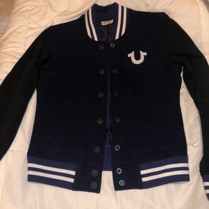 True Religion varsity jacket